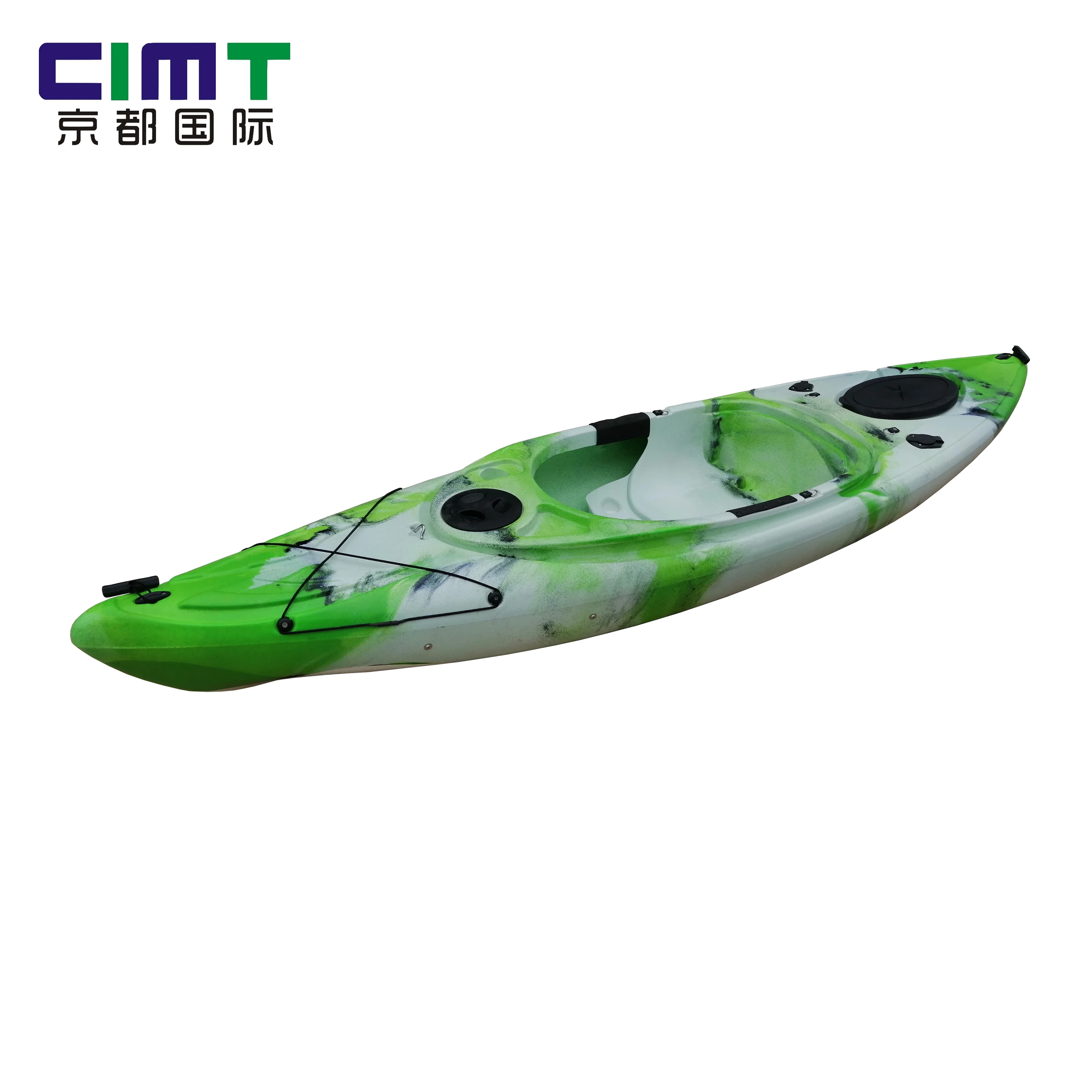 Factory Price Wider Single Canoe Kayak with Pedal and Aluminium Chair Seat