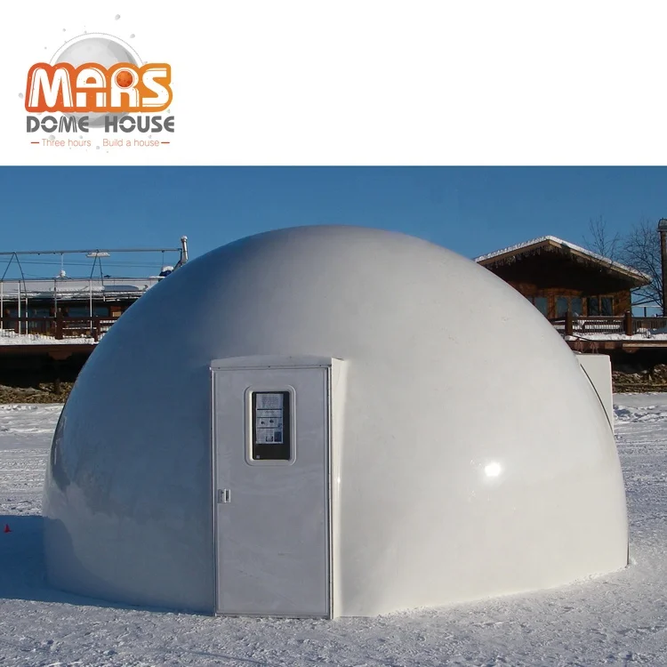 Off Grid Foldable Tiny Prefab Dome Cabin Houses for Camping Accessories