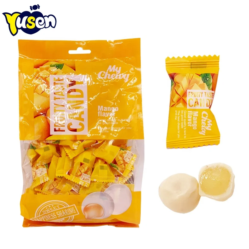 Best Selling Mango Flavored Gummy Candy Soft And Natural Packed In Bags ...