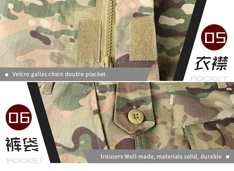 High Quality Digital Desert Camouflage Clothes Multicam Acu Tactical ...
