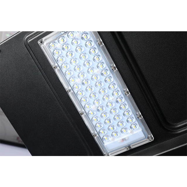 Светодиодный уличный фонарь на солнечной батарее все в одном с пассивным ИК датчиком движения и фотоэлементом 40