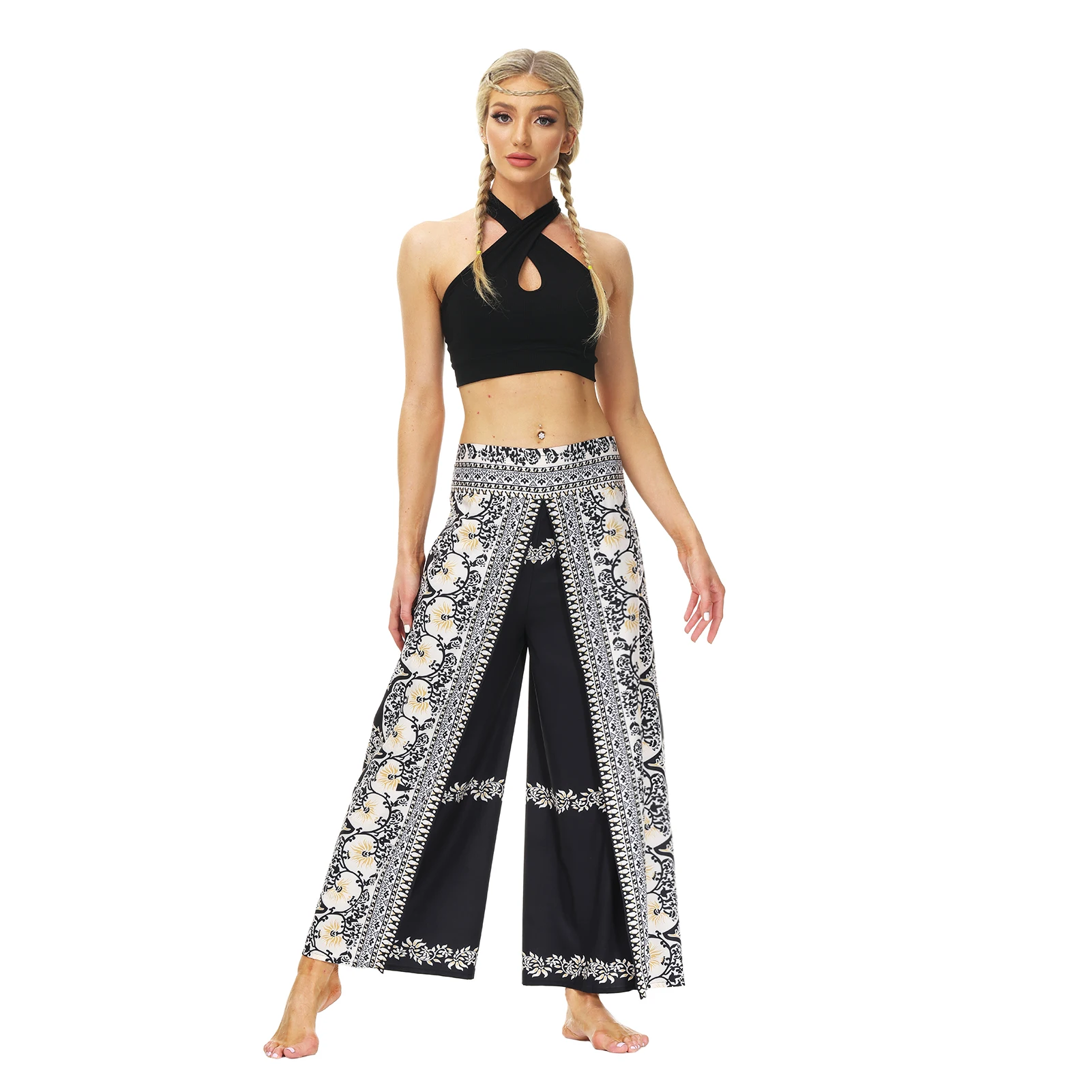 Women's Harem Pants High Waist Yoga 