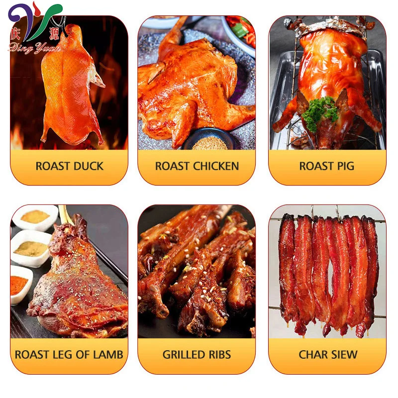 Supply Commercial Restaurant Camping Home Use Hanging Grills Roasing Pork Oven Gas Duck Roaster Oven