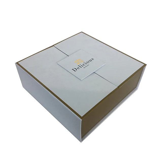 Premium Cardboard Thick Wedding Birthday Cake Individaully Sealed White Boxes