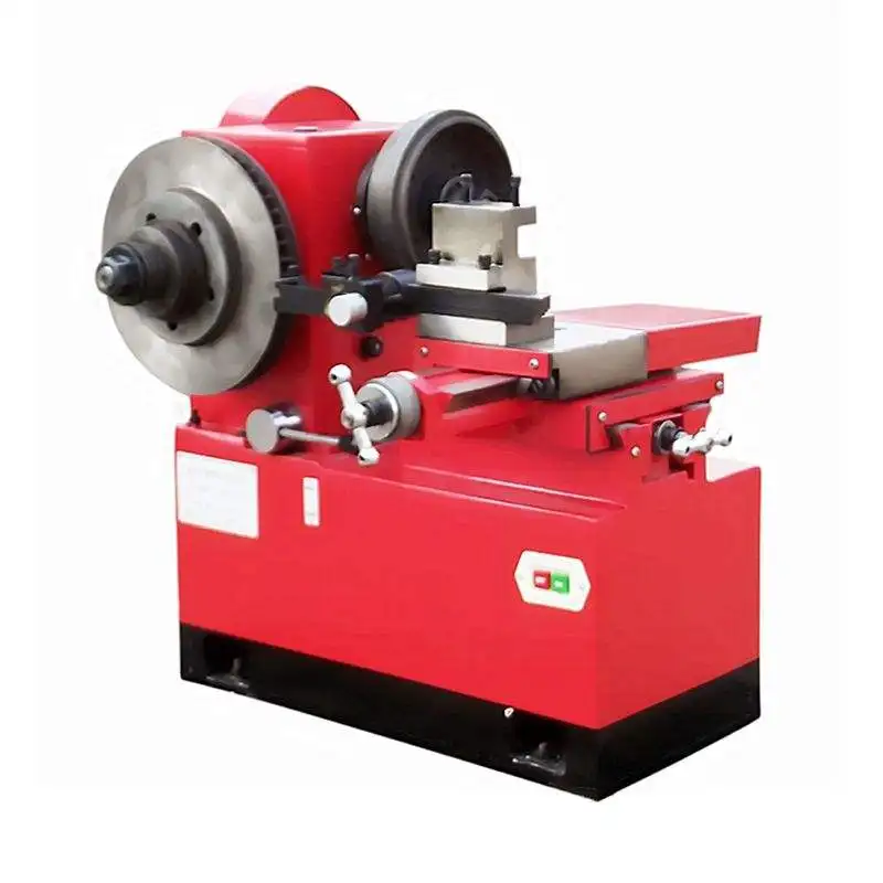 High Precision Horizontal Multifunctional Light Duty Manual Normal Metal Brake Disc and Drum Lathe Machine for Car