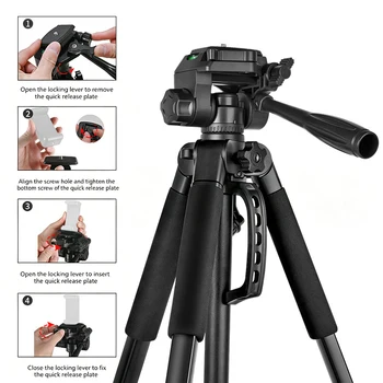 F660 tool measuring instrument, level instrument, tripod for projector, 1.5-meter fishing lamp stand detail image