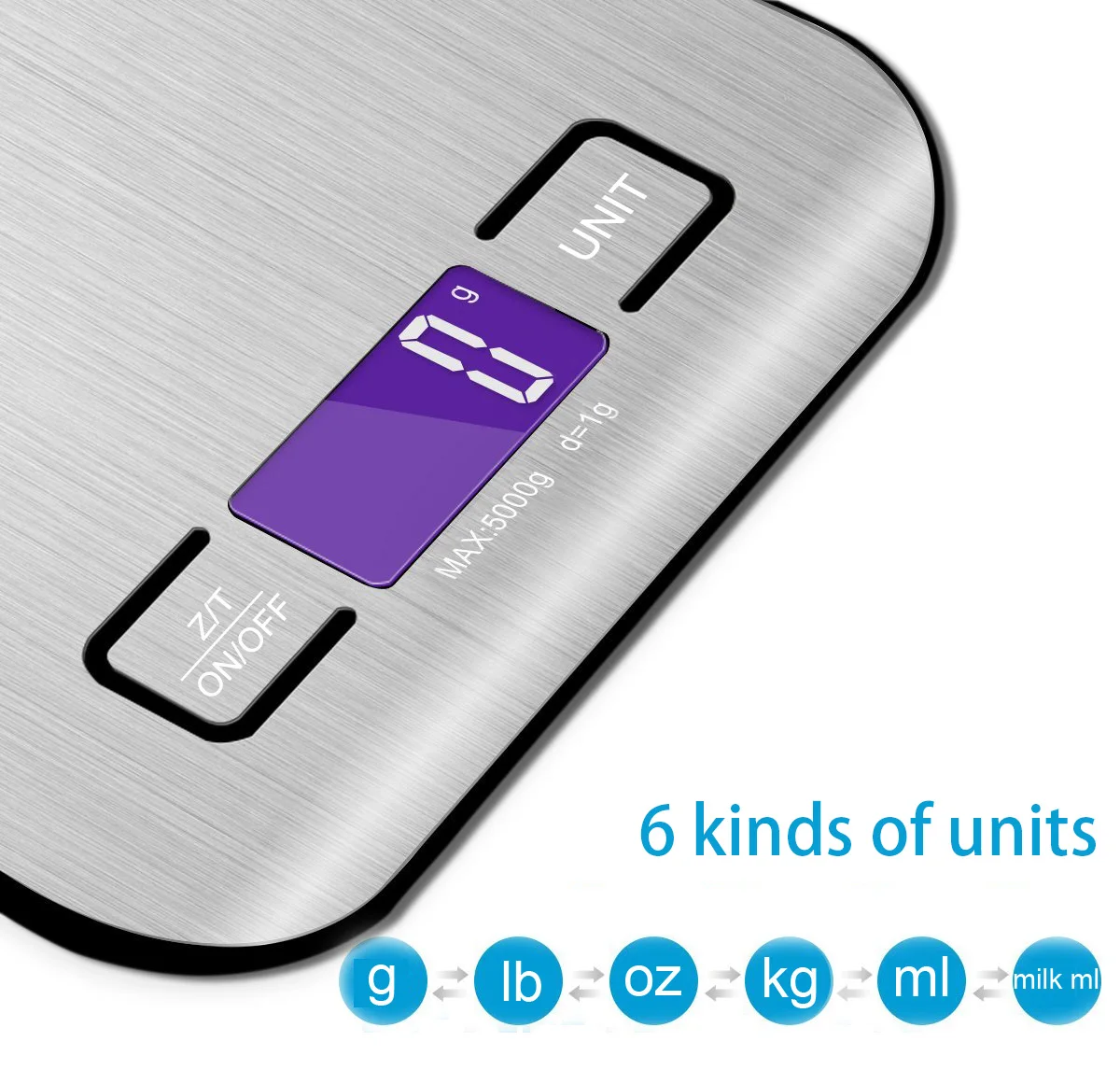 The Most Popular Kitchen Scale High Accuracy 5kg Food Smart Kitchen Scale Digital Food Kitchen Scale