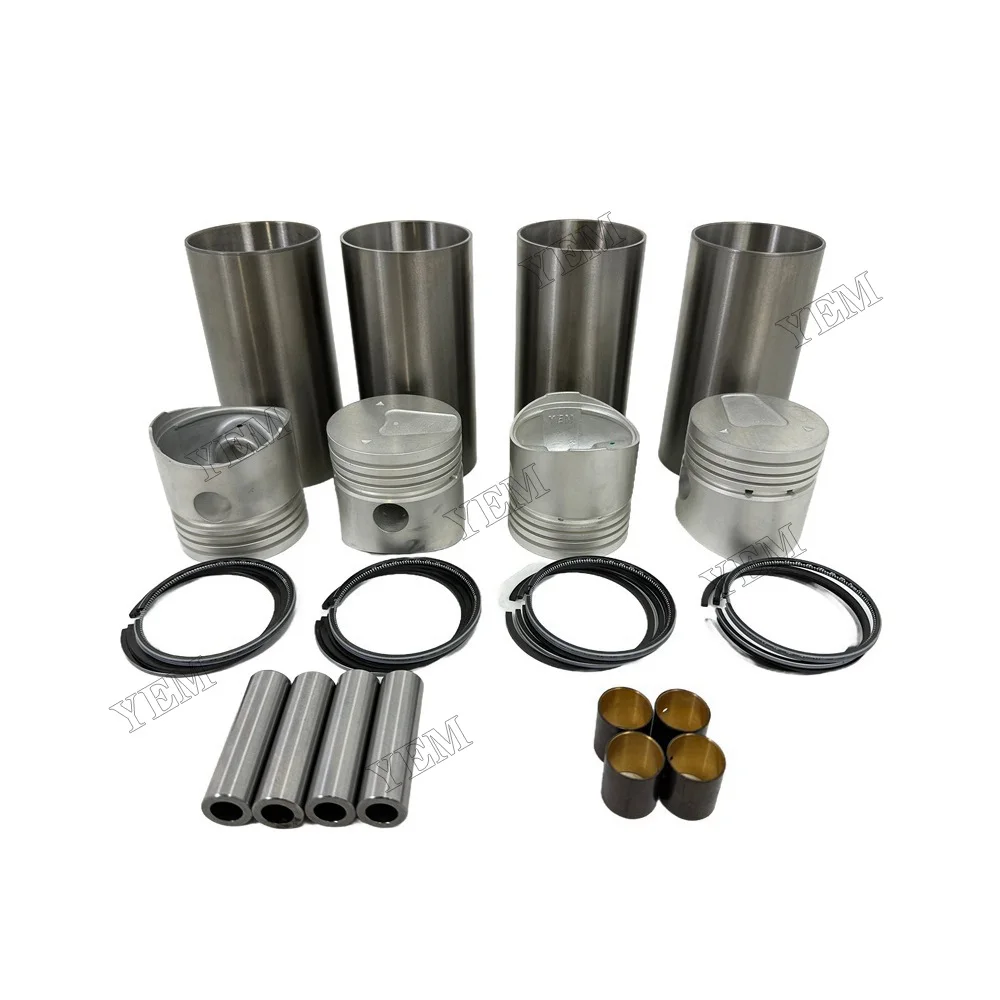 K4D Cylinder Liner Kit Fits for Mitsubishi Engine Rebuild Kit 3