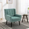 Foam + Mint Green + Upholstered