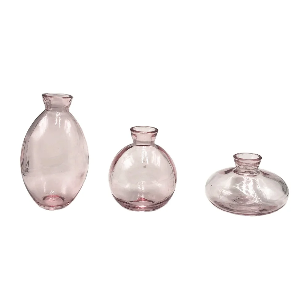 Best Selling Factory Homemade  Unique  Cheap Colored Tall Glass Cylinder Vase  for Home Decoration Flower Arrangements