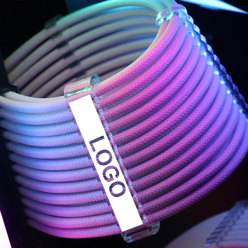 Cable Extension Cord Power Supply Extension Sleeve Kit Psu Cables Kit