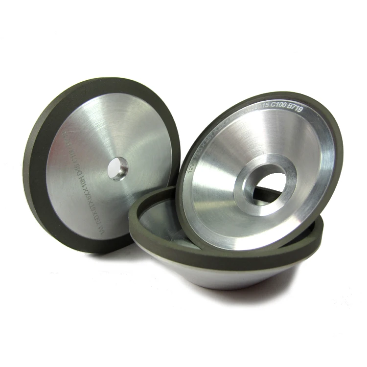 Meule CBN Diamantée 6 X 1 Pouce Grain 180 - Affûtage Acier Outils Bois Arbre 1/2 Pouce