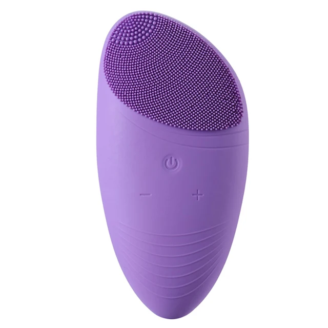 Ultrasonic Facial Cleansing Brush Sonic Vibrating Face Brush Electronic Facial Cleansing Brush