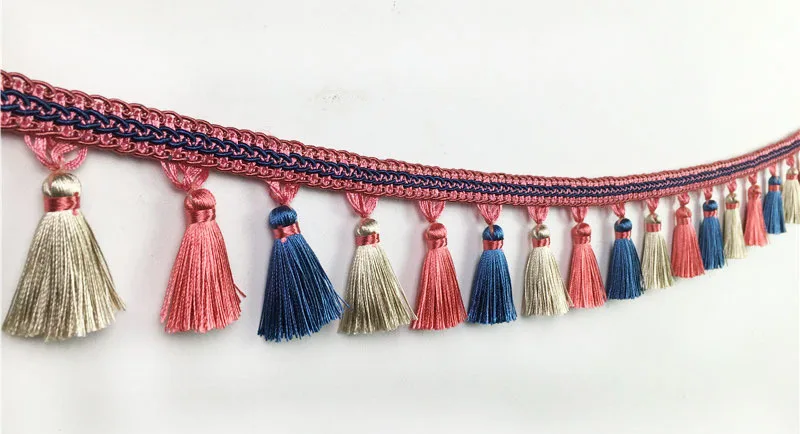 Tenda Di Seta Pioggia 1m*2m, Decorazione Festa Con Frangia Per Sfondo - Foto 4