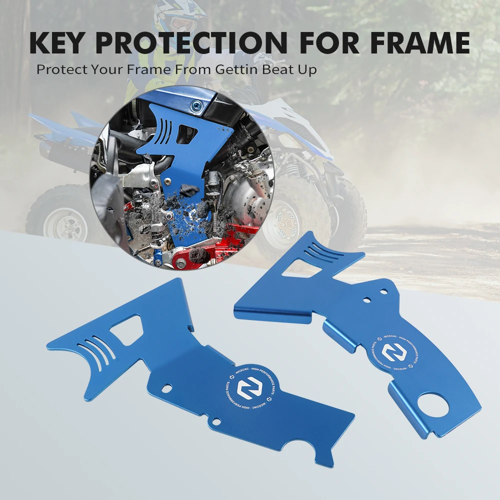 Frame Guard Protectors for Yamaha Raptor 700 - Nicecnc