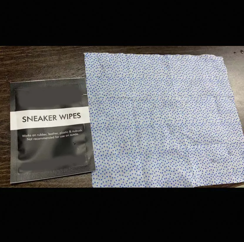 New Arrival Wet Wipes Custom Disposable White Sneaker Cleaner Leather Cleaning Shoes Wipes