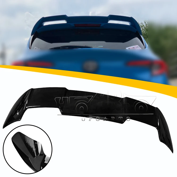 Gt Wing Spoiler With Led Carbon Fiber Duckbill Ducktail Car Rear Roof ...