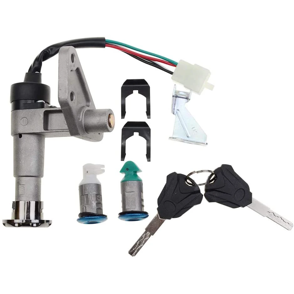 Набор ключей зажигания GOOFIT для китайского скутера, мопеда GY6 куб. См