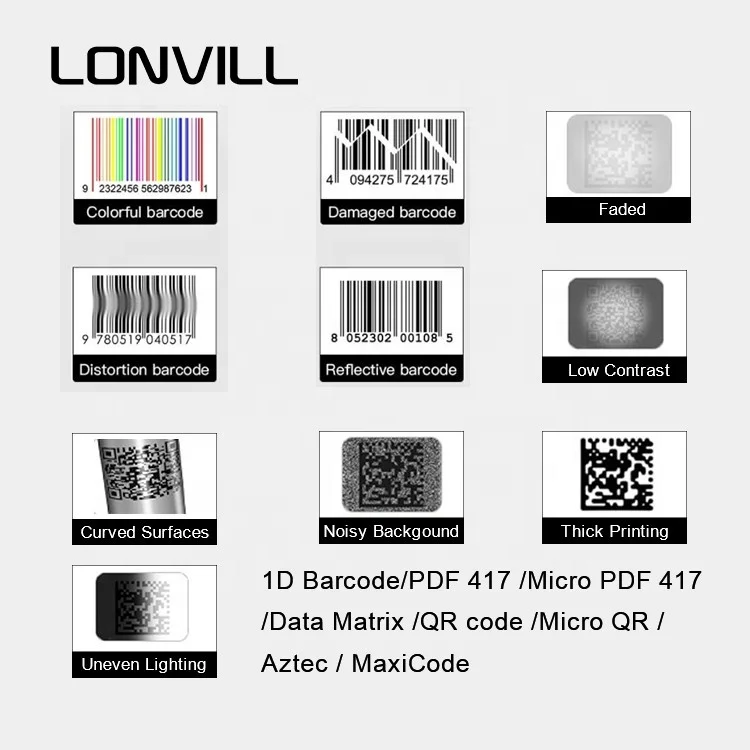 OEM IP65 Fixed QR Code Scanner 2D Ethernet Industrial Fixed Barcode Scanner for Conveyor Assembly Line Logistic Sorter