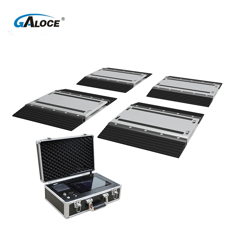 GPWA08 Factory Price Vehicle Wheel Load Portable Axle Weighing Pads