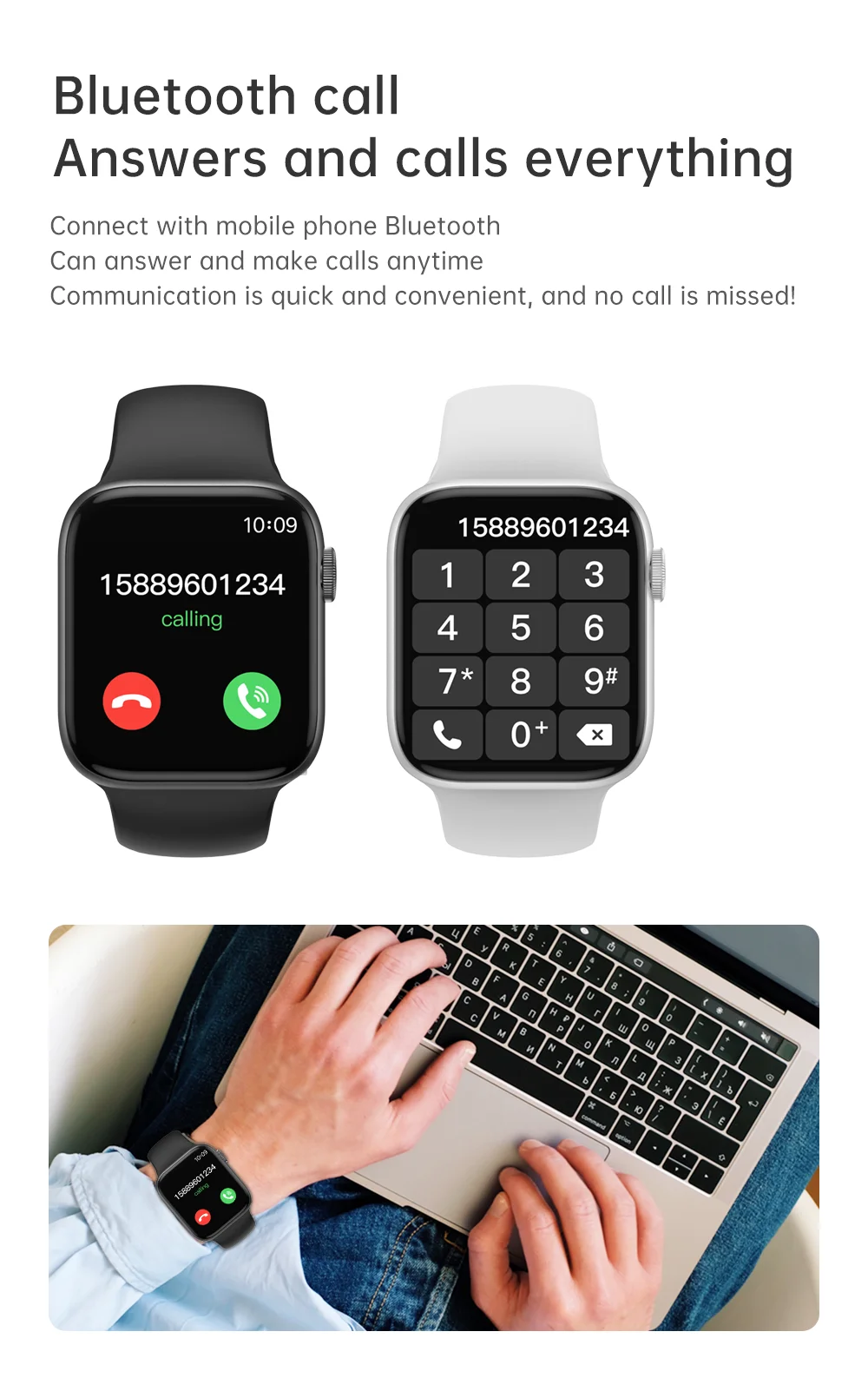 Smart Watch T800 Serie 6 Llamadas Bluetooth | Linio Perú - GE582SP1KHFEULPE