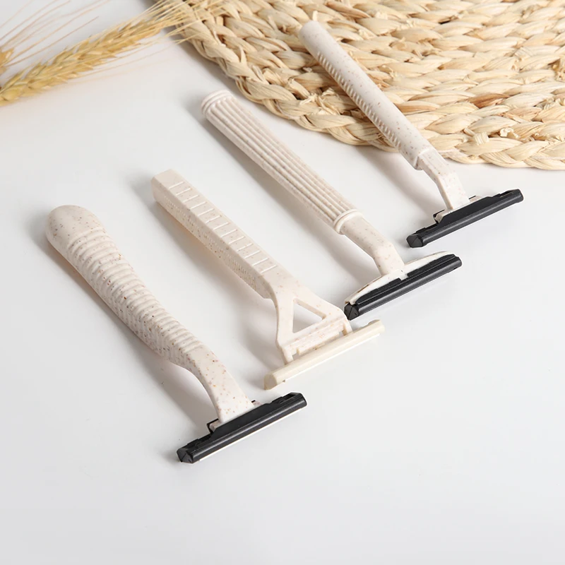 Custom Logo Eco Friendly Biodegradable Customized New Design Hotel Shaving Kit