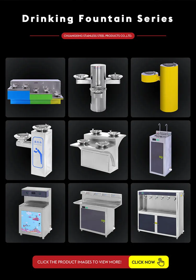 Customized Stainless Steel Portable Drinking Water Fountain Outdoor