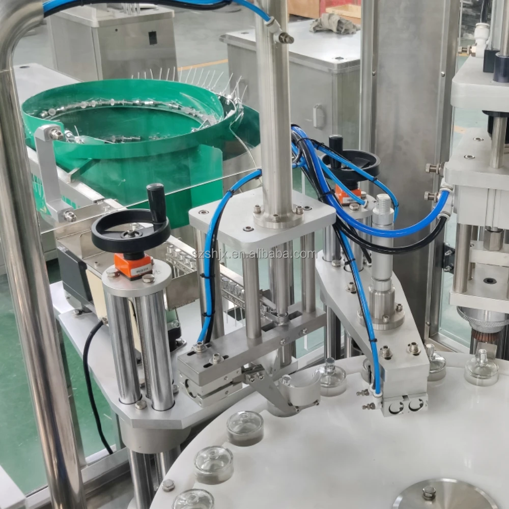 High-Accuracy Automatic Perfume Filling Machine Liquid Oil  Spray Bottle  Filling Sealing Machine details