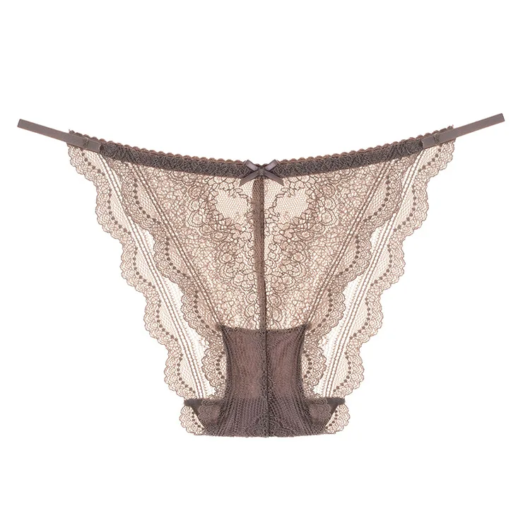 Women's Underwear Lace Panties Floral Lingerie Woman Panties Sexy Thong ...