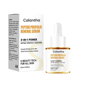 Peptide Nicotinamide Face Serum Hydrates & Moisturizes Nourishes Smooths & Brightens Whitening Anti-Aging 50ml