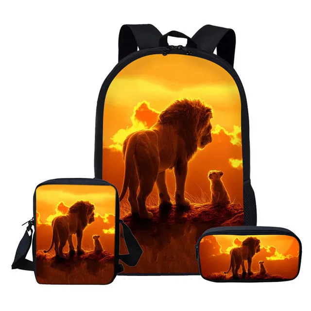 The Lion King Kids School Backpack Travel Bag Rucksack Shoulder Bag 11/13/16/18" 