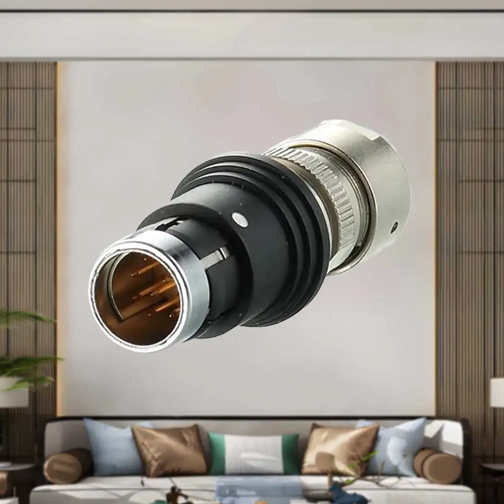 Oswell 3pin Pullpush Mini Circular Connector For Aviation Industrial