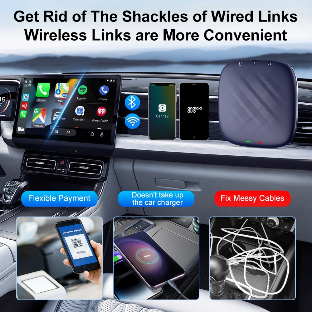 Carlinkit tbox plus cpc200 4G 64G Carplay Ai Box Android13システム