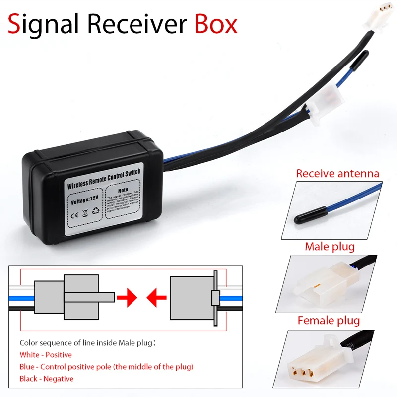 Electronic Led Lamp Parts, Remote Control Switch 12v