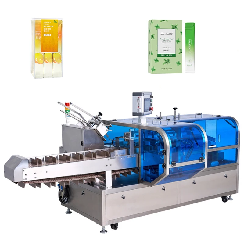 Cartoning Box Packing Machine Horizontal Automatic Cartoning Machine Cartoning Machinery