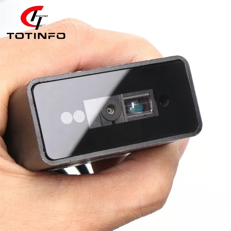 Lecteur De Cartes Et Codes QR 2D - Format Boîtier 86 - Interface Wiegand/RS232/RS485 - Portable En Alliage Zinc - Pour Contrôle D’accès, Gestion De Visiteurs