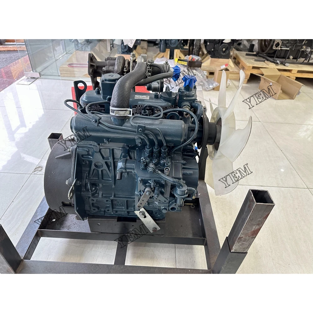 For Kubota D1105-T-ES03 Complete Engine Assembly New 99% 3000RPM 24.5KW 2