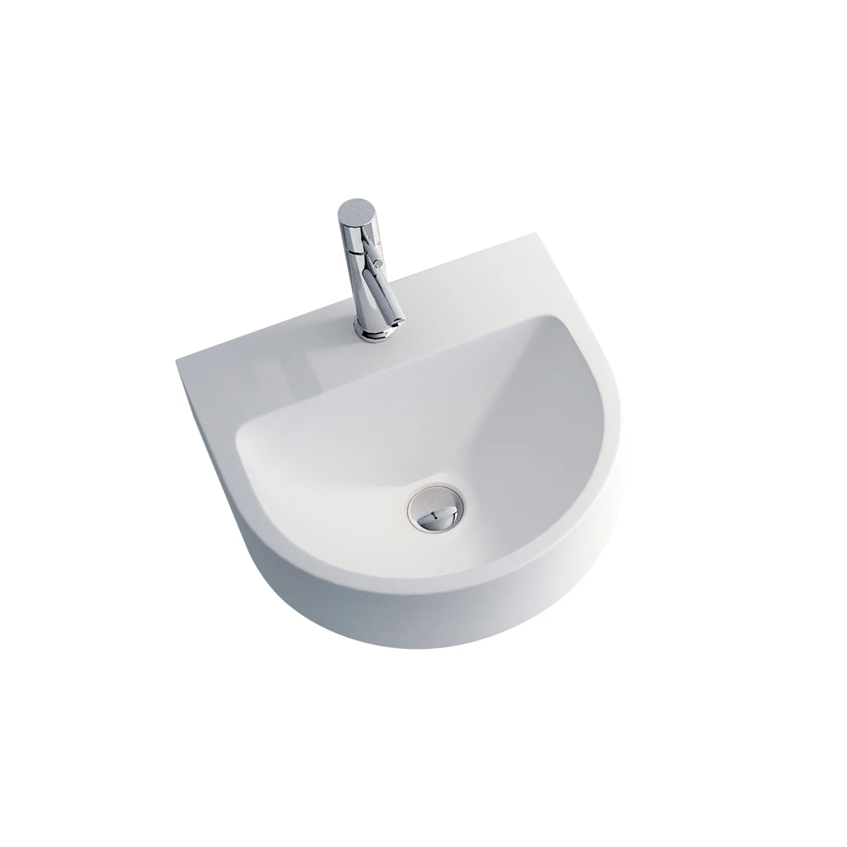 Jingzun Factory Direct Sell Artificial Stone Resin Hand Wash Basin Sink Bathroom Sanitary Ware Solid Surface Countertop Jz9007 Buy Countertop Bathroom Hand Wash Basin