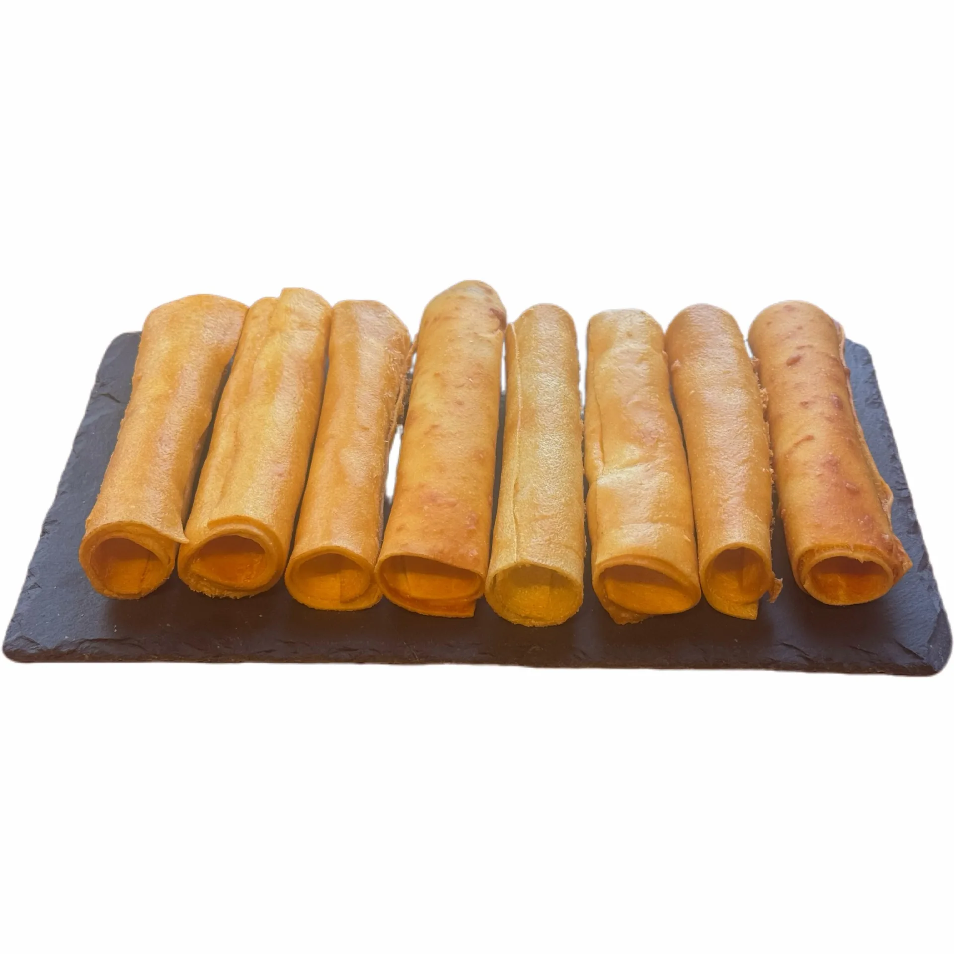 Spiral Beef Dog Grinding Stick Cowhide Skin Rack Dog Snacks Chicken Flavor Bear Teddy Training 100% Pure Meat details