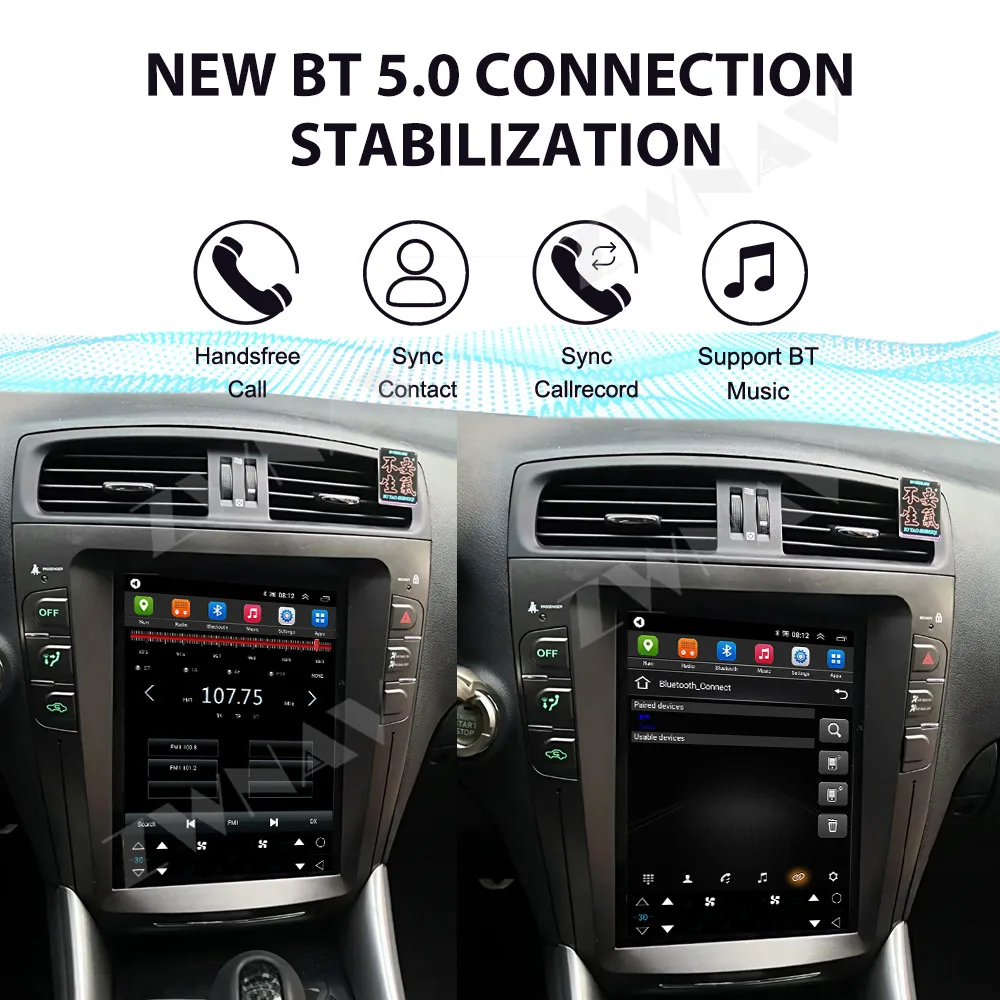 ZWNAV Android 13 for Lexus IS250/300/200/220/350 2005-20121 Car