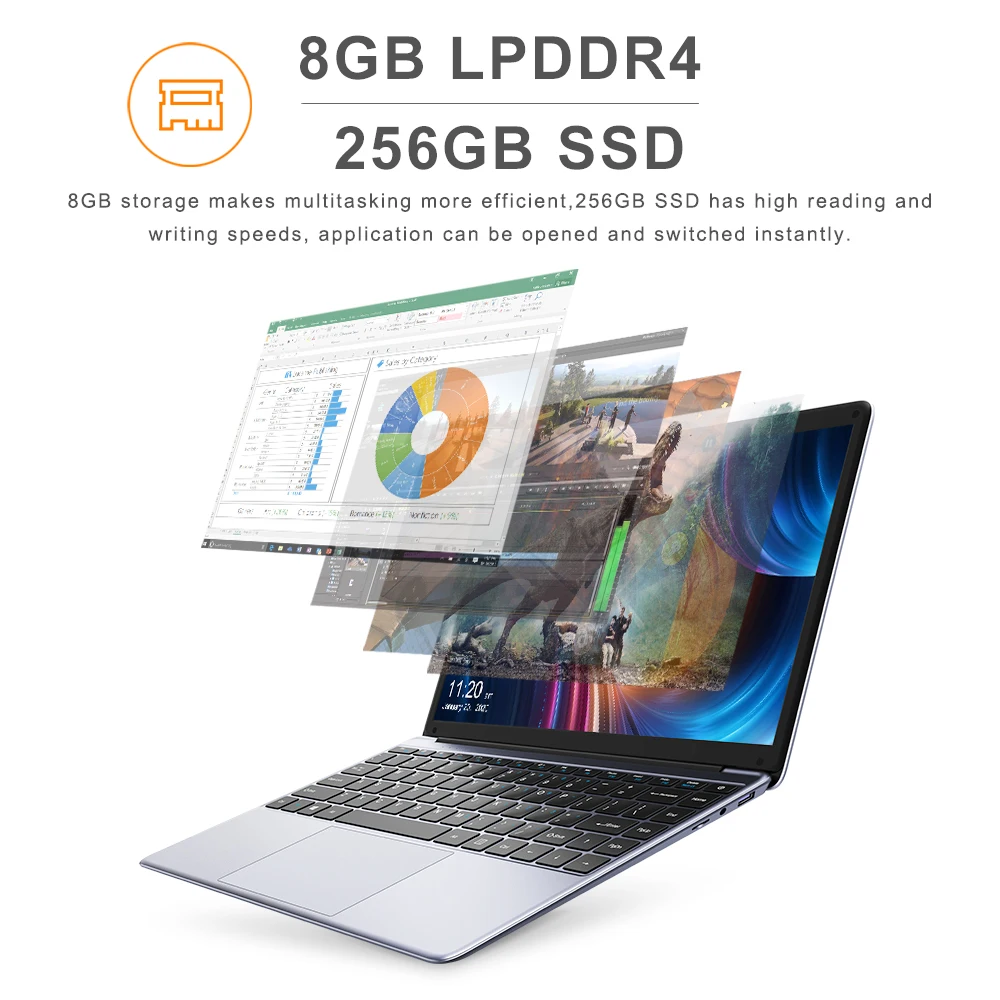 CHUWI HeroBook Pro メモリ8GB/SSD256GB Amazon.com: CHUWI HeroBook Pro 14.1'' Laptop, 256GB SSD 8GB RAM