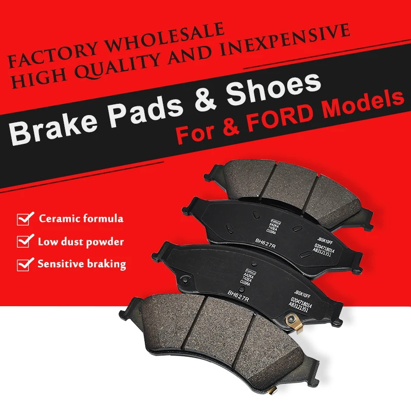 Factory Wholesale Brake Pads Shoes For Ford Focus Fiesta Mondeo