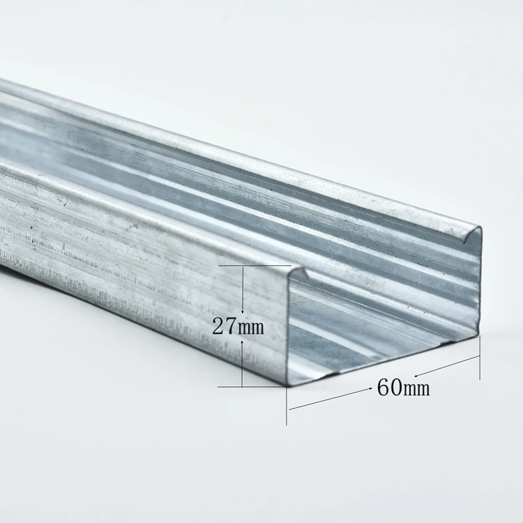 lightweight steel frame gypsum board ceiling system of furring channel