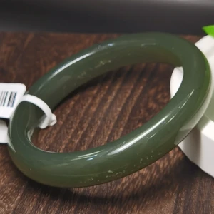 Best Price Trendy Natural Green Jade Bracelet Bangle for Women for Gifts