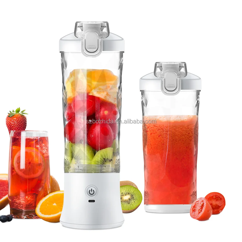Factory Design Best Selling 600ml Sports Juicer Blender Protein Shaker Electric Portable Blender Portable Juice Blender