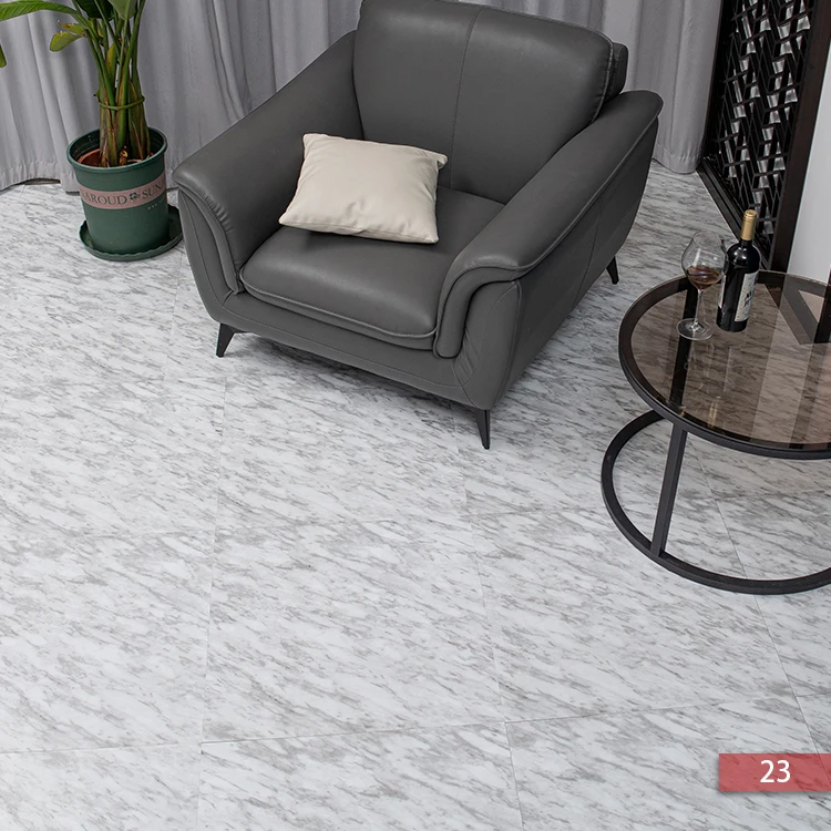 Flooring For Hotels Flake Gray Marbled Dry Lvp Flooring Self Adhesive