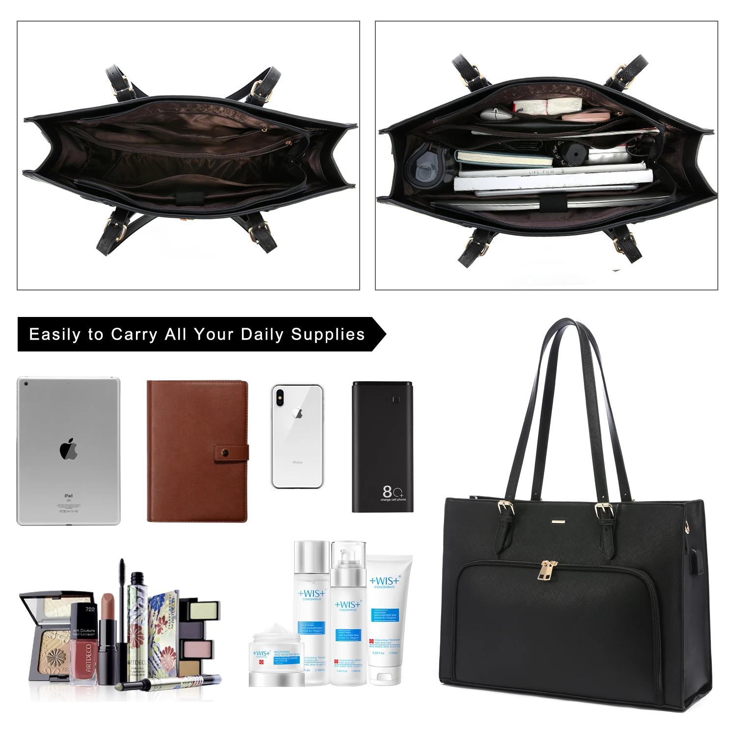LOVEVOOK Sac Bandoulière Femme Cuir Motif Crocodile - Petit Sac à Main Élégant Pour Soirée Voyage Shopping
