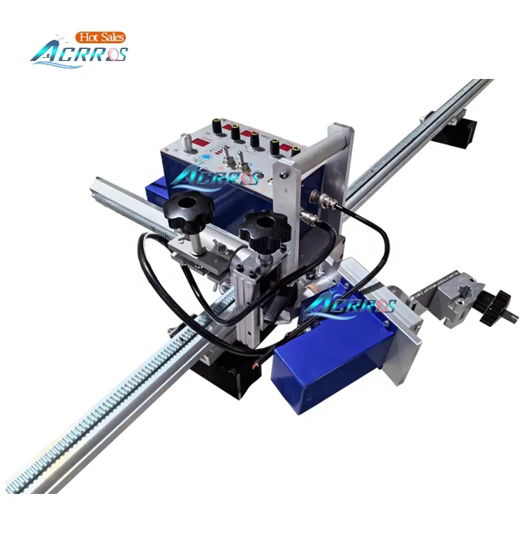 1500mm Linear Rail Automatic Welding Carriage Machine Magnetic Guide Welding Tractor