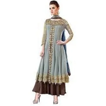 Designer Heavy Bridal Party Wear Cotton 