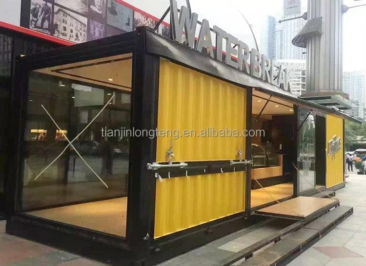 40 Feet 40ft Shipping Container Coffee Shop Container Restaurant With